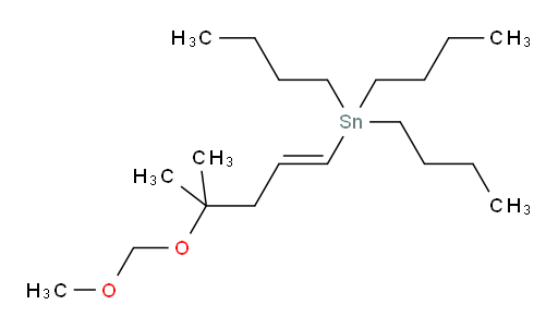 (E)-三丁基(4-(甲氧基甲氧基)-4-甲基戊-1-烯-1-基)锡烷