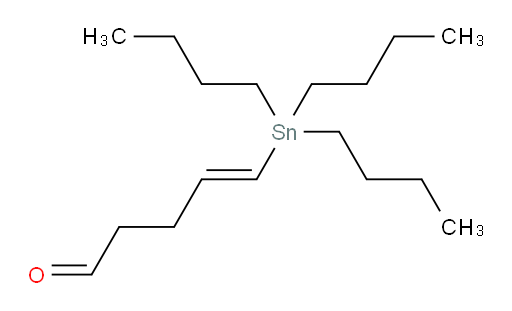 (E)-5-(三丁基锡基)戊-4-烯醛