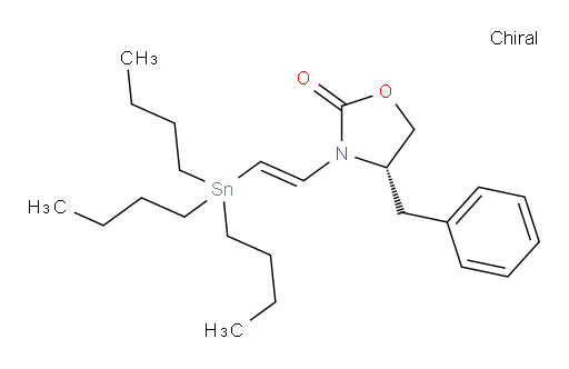 (S,E)-4-苄基-3-(2-(三丁基锡基)乙烯基)噁唑烷-2-酮