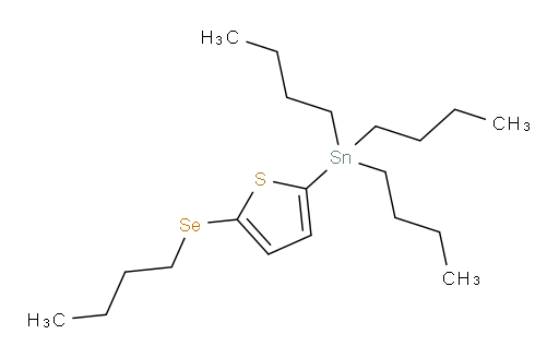 三丁基(5-(丁基硒基)噻吩-2-基)锡烷
