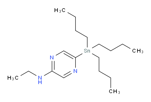 N-乙基-5-(三丁基锡基)吡嗪-2-胺