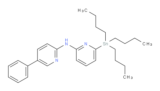 5-苯基-N-(6-(三丁基锡基)吡啶-2-基)吡啶-2-胺