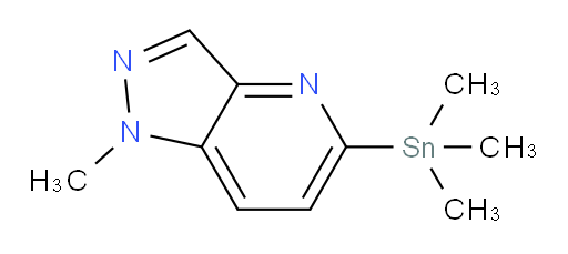 1-methyl-5-(trimethylstannyl)-1H-pyrazolo[4,3-b]pyridine