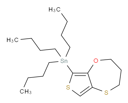 tributyl(3,4-dihydro-2H-thieno[3,4-b][1,4]oxathiepin-8-yl)stannane