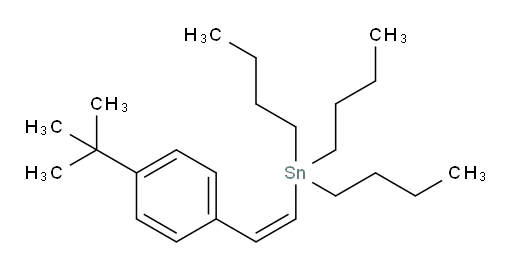 (Z)-tributyl(4-(tert-butyl)styryl)stannane