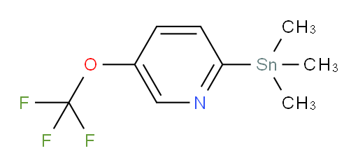 5-(trifluoromethoxy)-2-(trimethylstannyl)pyridine