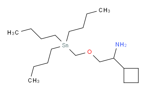 1-cyclobutyl-2-((tributylstannyl)methoxy)ethanamine