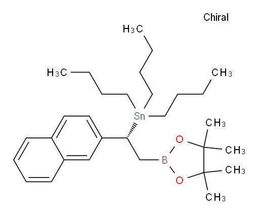 (R)-三丁基(1-(萘-2-基)-2-(4,4,5,5-四甲基-1,3,2-二氧杂环己硼烷-2-基)乙基)锡烷
