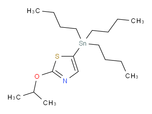 2-异丙氧基-5-(三丁基锡基)噻唑