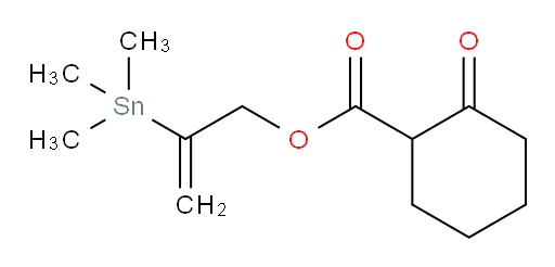2-(三甲基锡基)烯丙基 2-氧代环己烷甲酸酯
