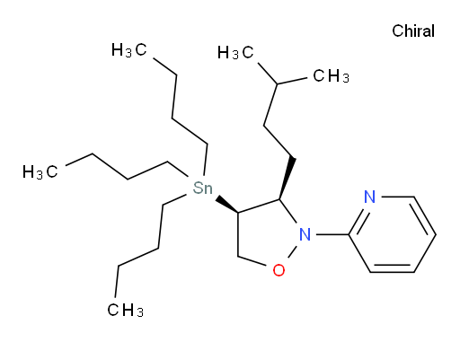 (3R,4S)-3-异戊基-2-(吡啶-2-基)-4-(三丁基锡基)异噁唑烷