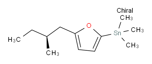 (S)-三甲基(5-(2-甲基丁基)呋喃-2-基)锡烷