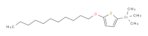 三甲基(5-(十一烷氧基)噻吩-2-基)锡烷
