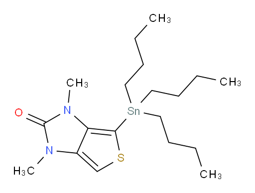 1,3-二甲基-4-(三丁基锡基)-1H-噻吩并[3,4-d]咪唑-2(3H)-酮