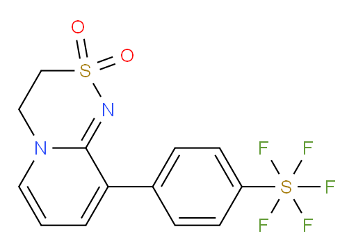[4-(3,4-Dihydro-2,2-dioxidopyrido[2,1-c][1,2,4]thiadiazin-9-yl)phenyl]sulfur pentafluoride