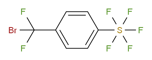 [4-(bromodifluoromethyl)phenyl]sulfur pentafluoride