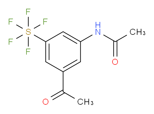 [3-Acetyl-5-(acetylamino)phenyl]sulfur pentafluoride