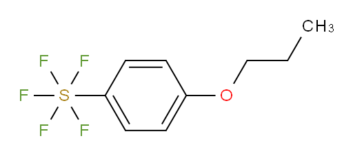 (4-propoxyphenyl)sulfur pentafluoride