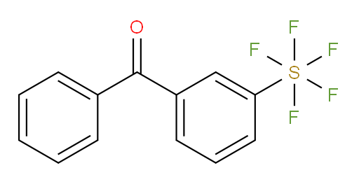 (3-Benzoylphenyl)sulfur pentafluoride