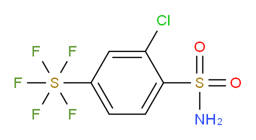 2-chloro-4-(pentafluoromercapto)benzenesulfonamide