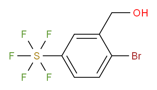 [4-Bromo-3-(hydroxymethyl)phenyl]sulfur pentafluoride
