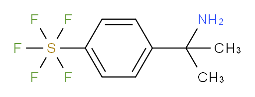 [4-(1-Amino-1-methylethyl)phenyl]sulfur pentafluoride