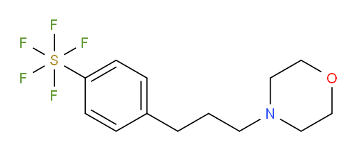 [4-[3-(4-morpholinyl)propyl]phenyl]sulfur pentafluoride