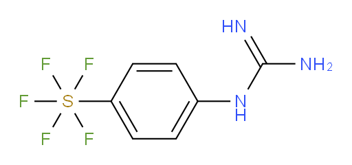 [4-[(Aminoiminomethyl)amino]phenyl]sulfur pentafluoride