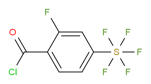 [4-(Chlorocarbonyl)-3-fluorophenyl]sulfur pentafluoride