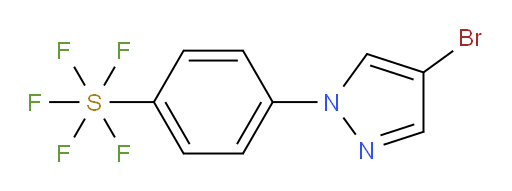 [4-(4-Bromo-1H-pyrazol-1-yl)phenyl]sulfur pentafluoride
