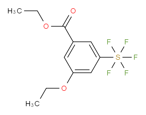[3-Ethoxy-5-(ethoxycarbonyl)phenyl]sulfur pentafluoride