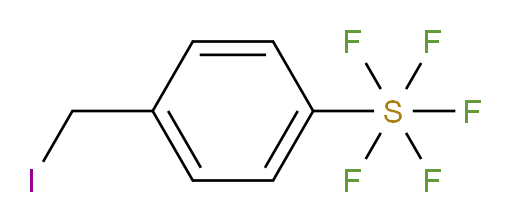 4-(iodomethyl)(pentafluoromercapto)benzene