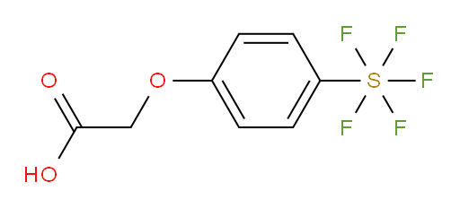 2-(4-(pentafluoromercapto)phenoxy)acetic acid