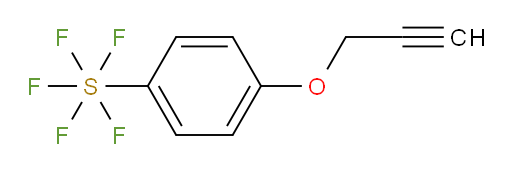 [4-(2-propyn-1-yloxy)phenyl]sulfur pentafluoride