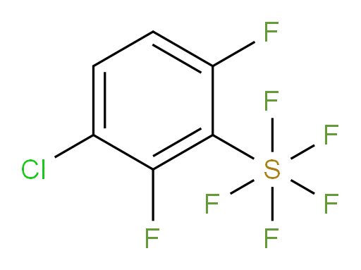 (3-Chloro-2,6-difluorophenyl)sulfur pentafluoride