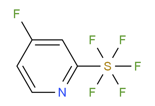 4-fluoropyridine-2-ylsulfur pentafluoride
