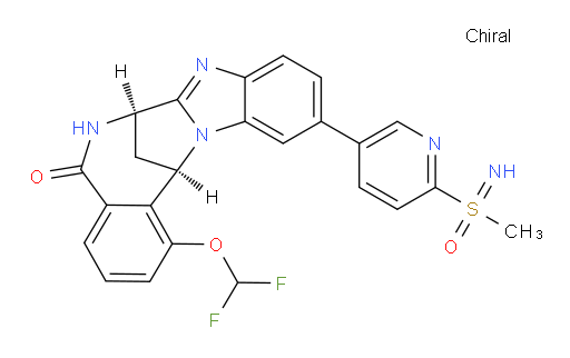 (7R,14R)-1-(difluoromethoxy)-11-(6-(S-methylsulfonimidoyl)pyridin-3-yl)-6,7-dihydro-7,14-methanobenzo[f]benzo[4,5]imidazo[1,2-a][1,4]diazocin-5(14H)-one