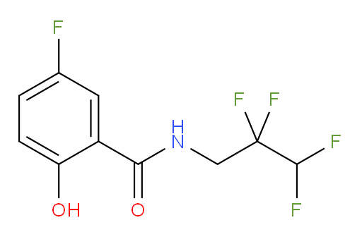 5-fluoro-2-hydroxy-N-(2,2,3,3-tetrafluoropropyl)benzamide