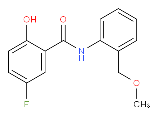 5-fluoro-2-hydroxy-N-(2-(methoxymethyl)phenyl)benzamide
