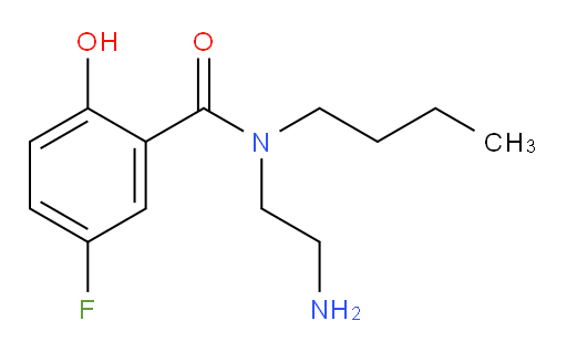 N-(2-aminoethyl)-N-butyl-5-fluoro-2-hydroxybenzamide
