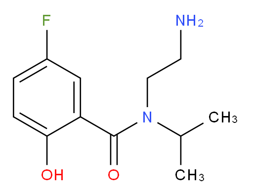 N-(2-aminoethyl)-5-fluoro-2-hydroxy-N-isopropylbenzamide