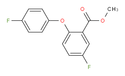 methyl 5-fluoro-2-(4-fluorophenoxy)benzoate