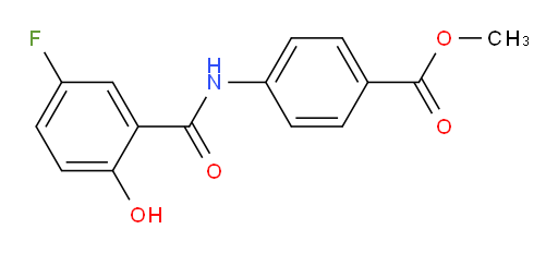 methyl 4-(5-fluoro-2-hydroxybenzamido)benzoate