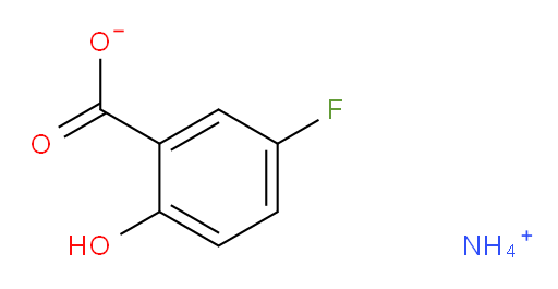 ammonium 5-fluoro-2-hydroxybenzoate