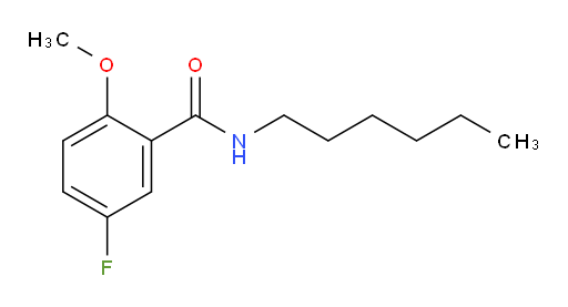 5-fluoro-N-hexyl-2-methoxybenzamide
