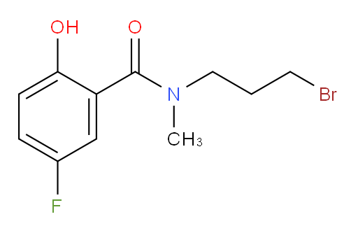 N-(3-bromopropyl)-5-fluoro-2-hydroxy-N-methylbenzamide