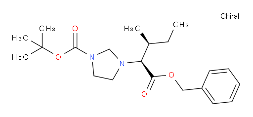 tert-butyl 3-((2S,3S)-1-(benzyloxy)-3-methyl-1-oxopentan-2-yl)imidazolidine-1-carboxylate