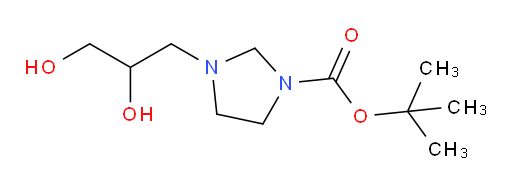tert-butyl 3-(2,3-dihydroxypropyl)imidazolidine-1-carboxylate