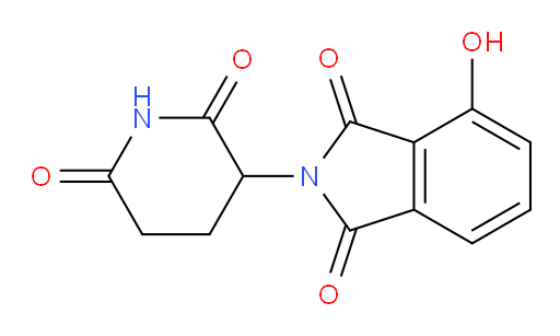 2-(2,6-Dioxo-3-piperidinyl)-4-hydroxy-1H-isoindole-1,3(2H)-dione