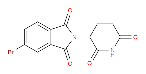5-bromo-2-(2,6-dioxopiperidin-3-yl)-2,3-dihydro-1H-isoindole-1,3-dione